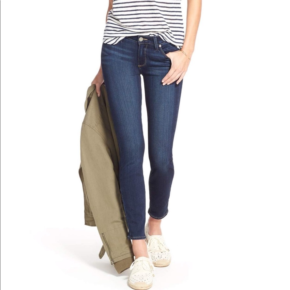 PAIGE Verdugo Ankle Mid Rise Ultra Skinny